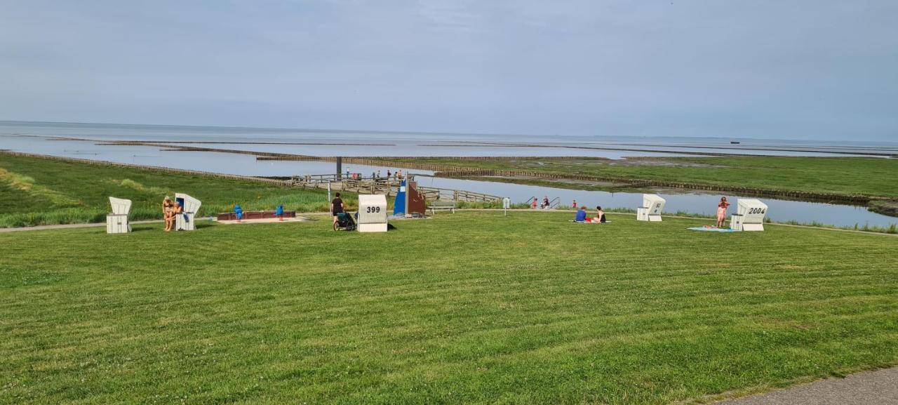 Deichhus Nordseeliebe Direkt Am Deich - Nordsee - Dagebuell - Am Vogelreservat 아파트 외부 사진